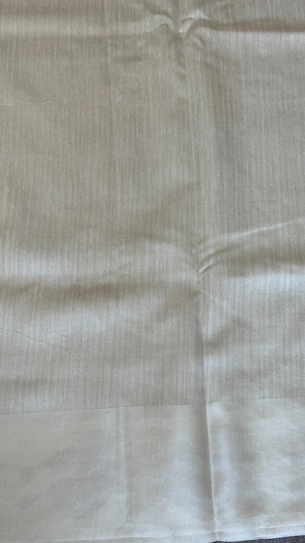 Raw Green Silk saree- sparrow