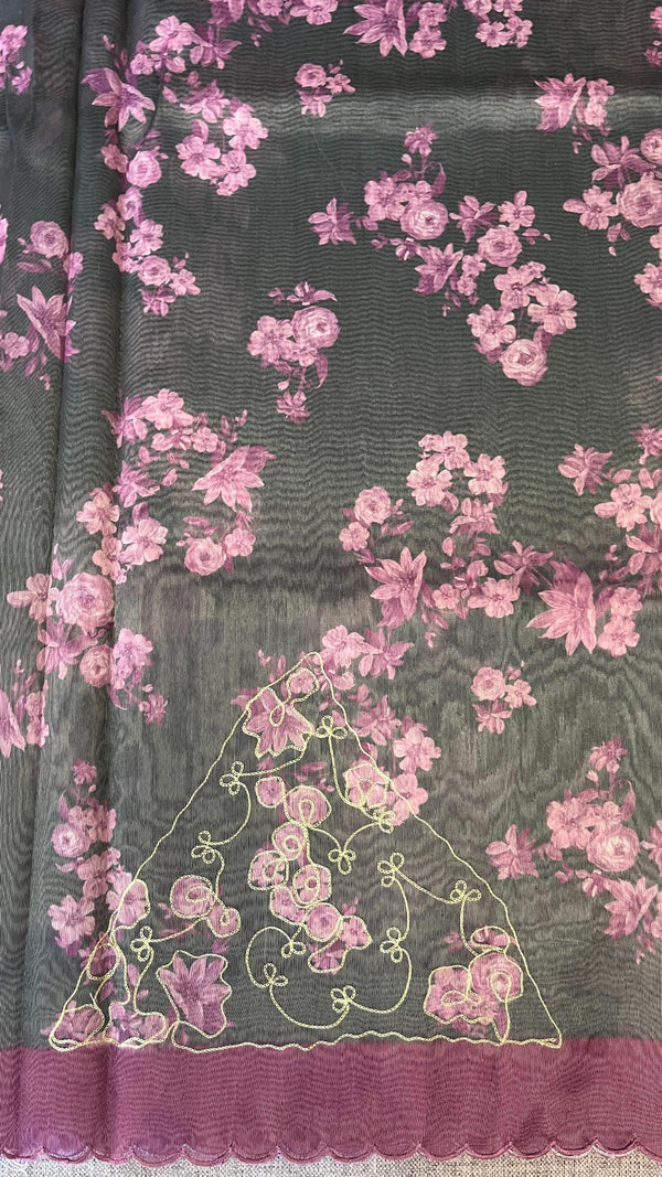 Tissue Organza Saree