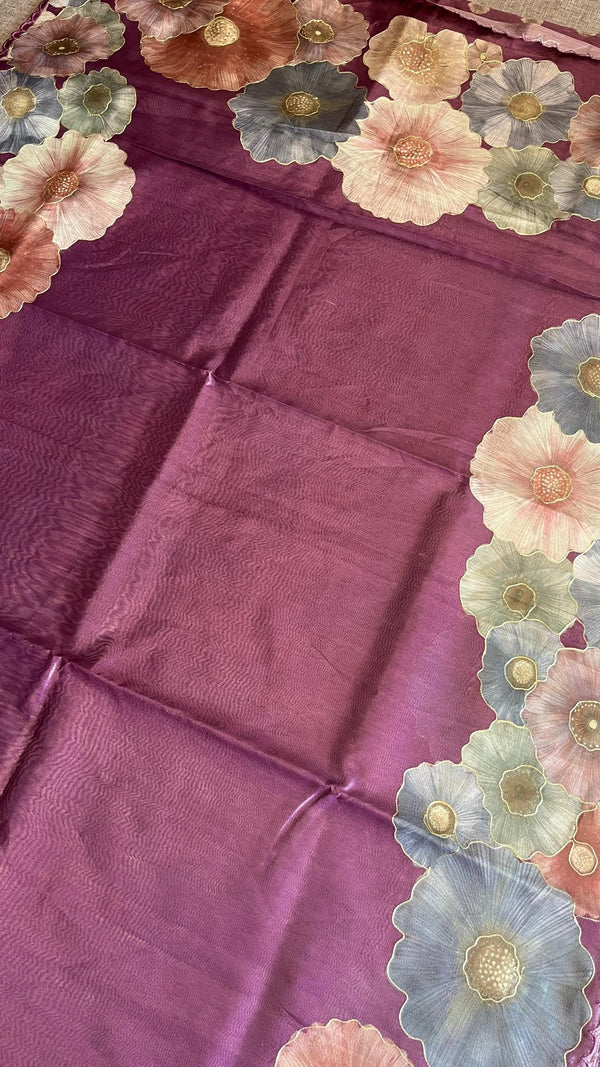 Tissue Organza Saree