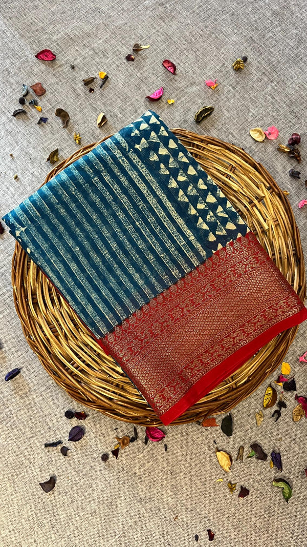 Pure Chanderi Cotton Saree