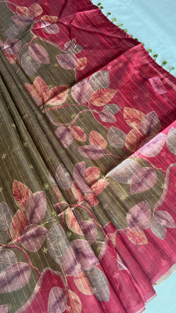 Chappa Tussar Saree