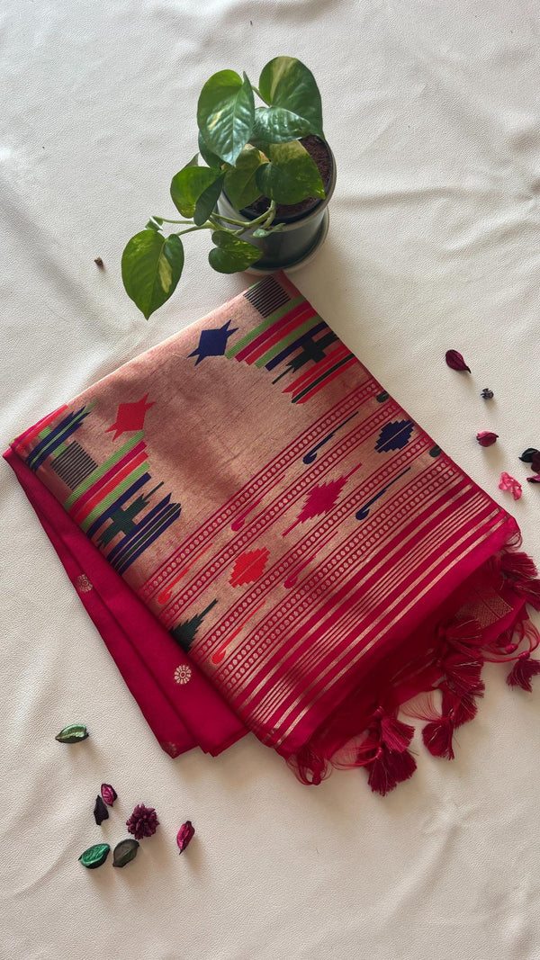 Semi Jute saree