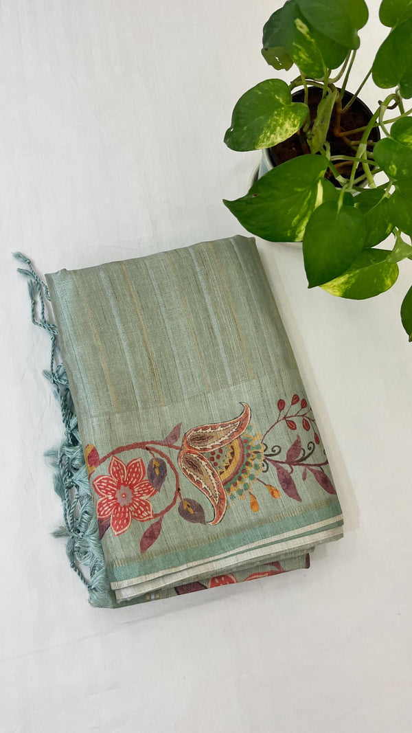 Semi Tussar Saree