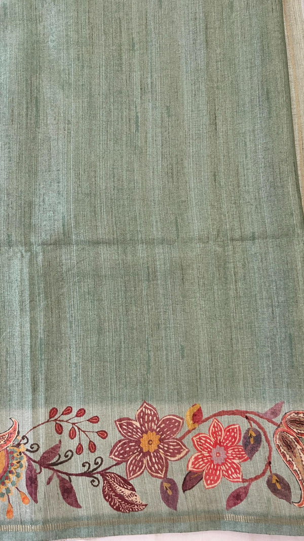 Semi Tussar Saree