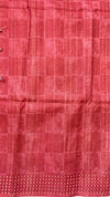 Semi Tussar Saree with Korvai Border