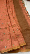 Pure Linen Saree