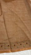 Pure Linen Saree