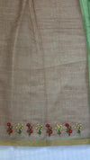 Pure Linen Saree