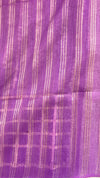 Linen Zari Woven Saree