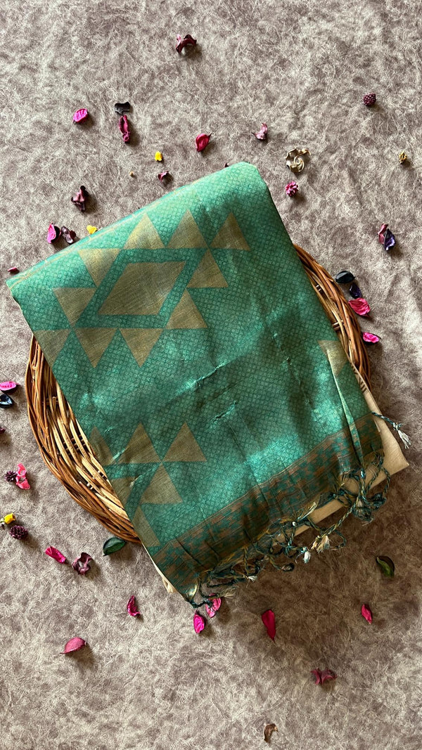 Linen Tissue Saree