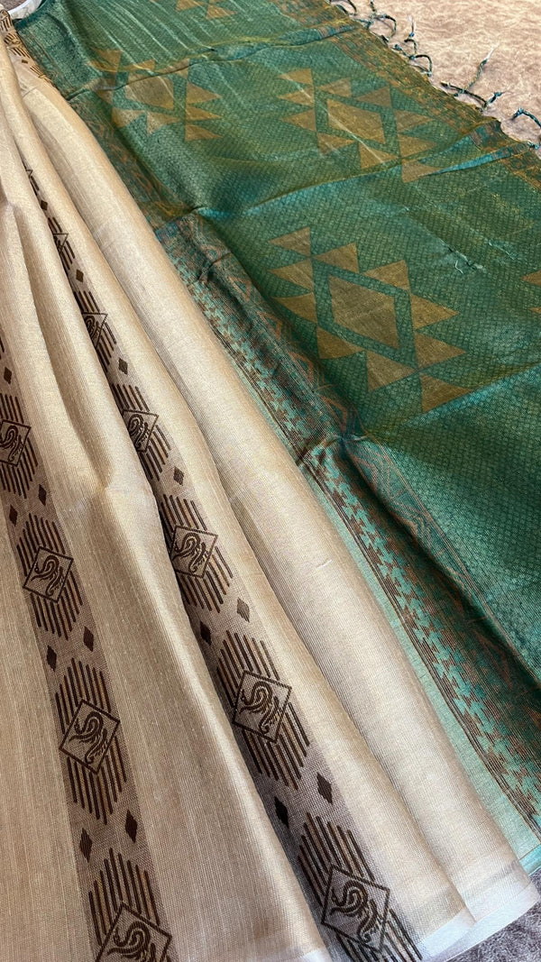 Linen Tissue Saree