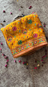 Crepe Banarasi Silk Saree