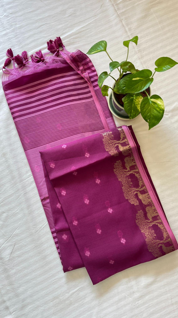 Semi Tussar Saree