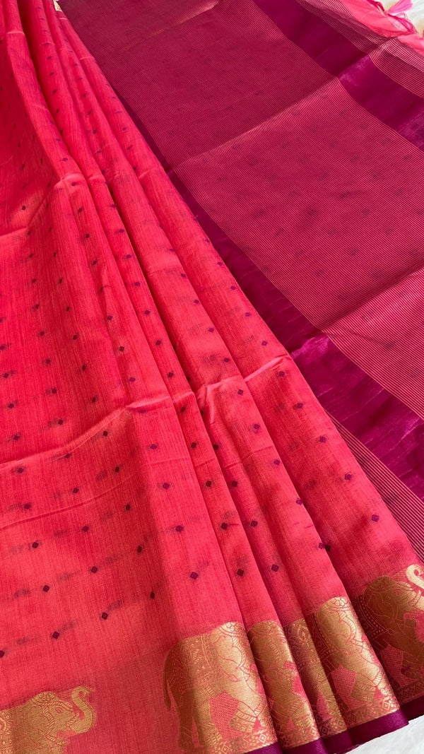 Semi Tussar Saree