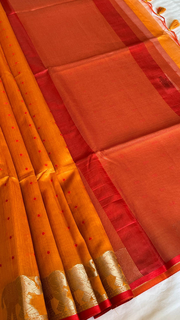 Semi Tussar Saree