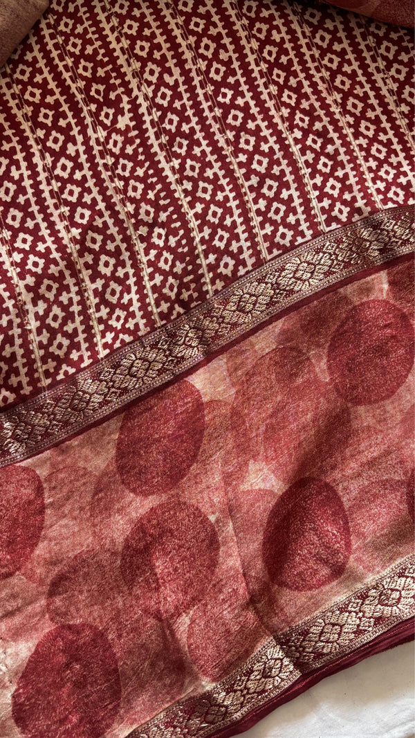Binni Crepe Saree