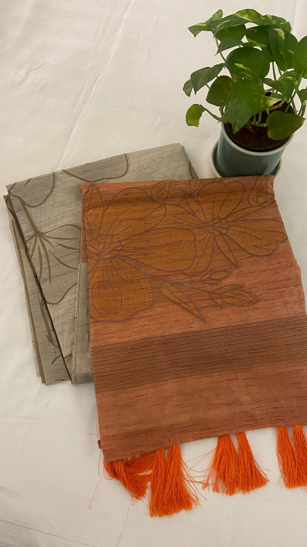 Keecha Tussar Saree