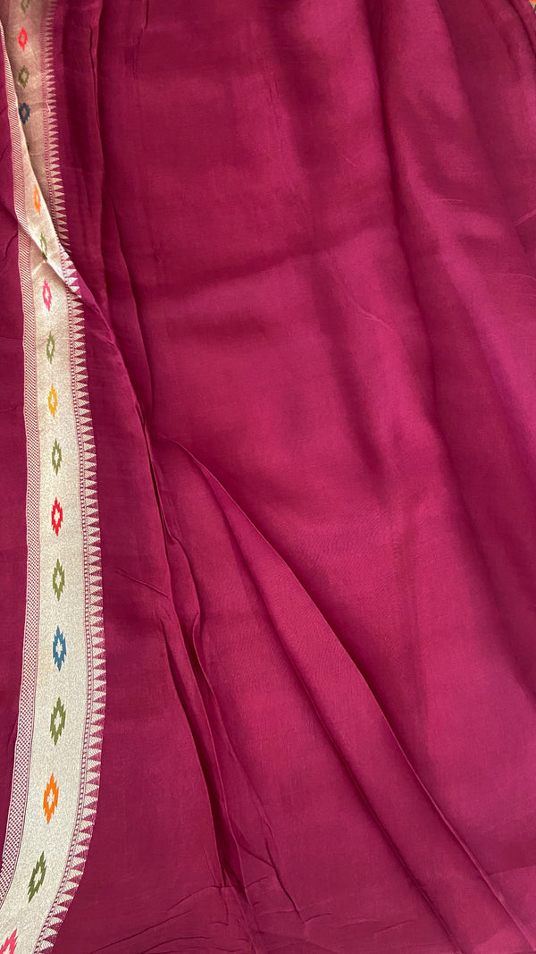 Banarasi Reverse Weaving Saree