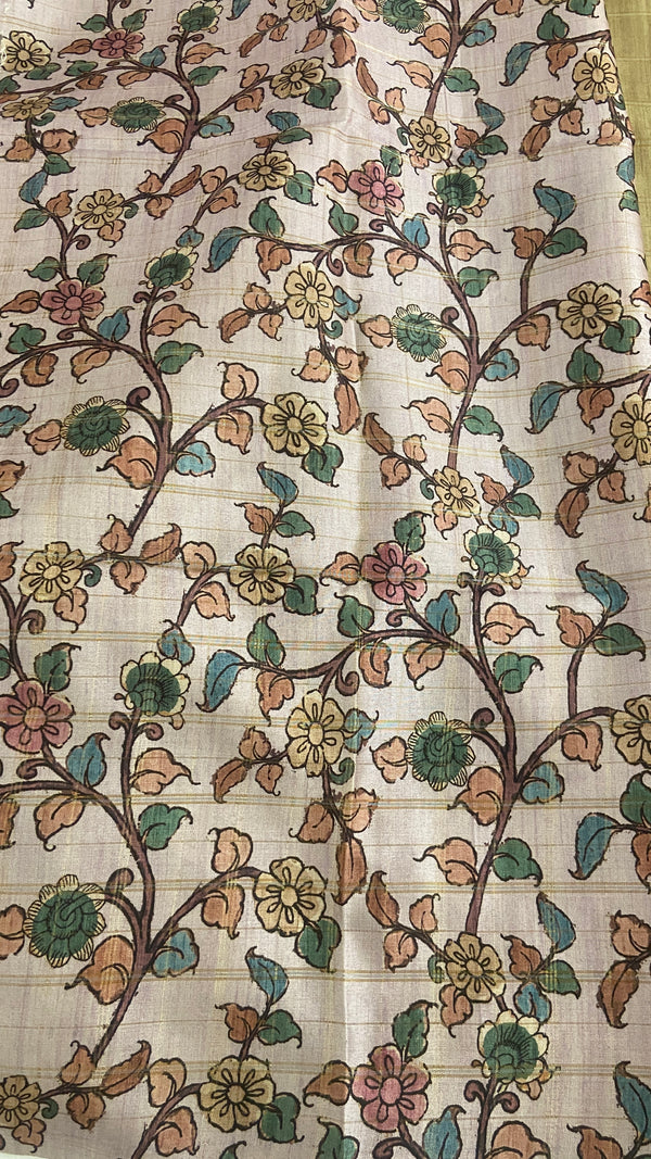 Semi Tussar Saree