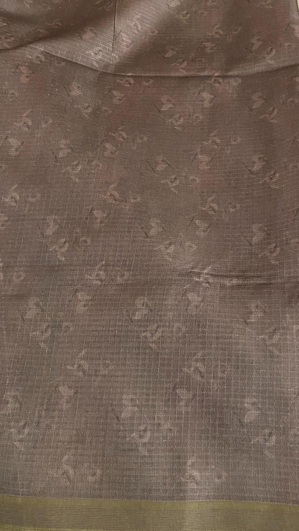 Semi Tussar Saree