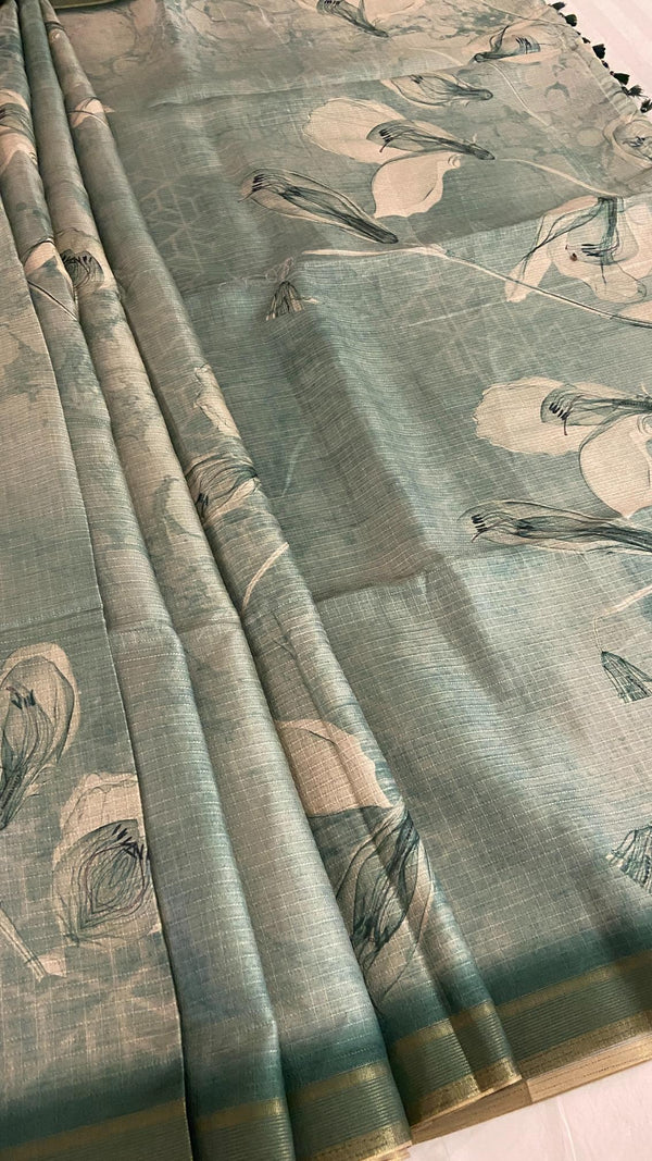 Semi Tussar Saree