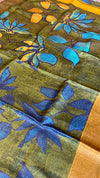 Pure Tussar Saree
