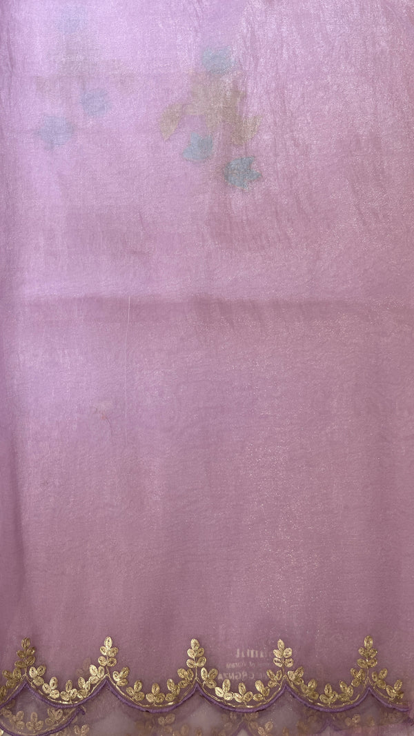 Organza saree