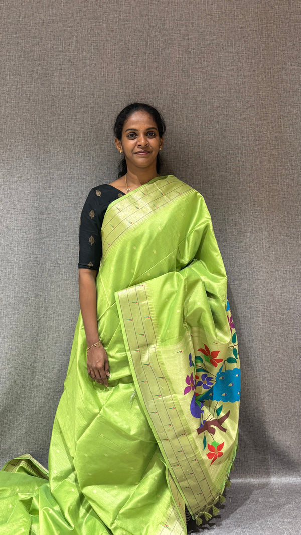 SEMI TUSSAR - PAITHANI BORDER