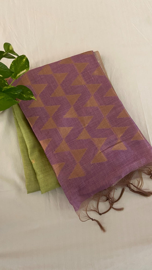 Semi Tussar Saree