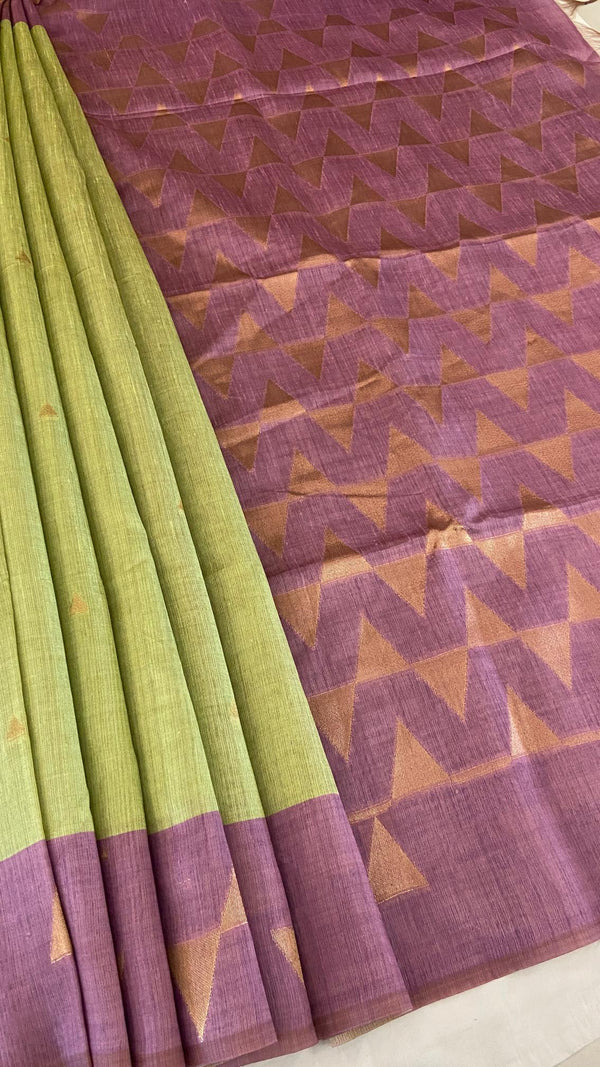 Semi Tussar Saree