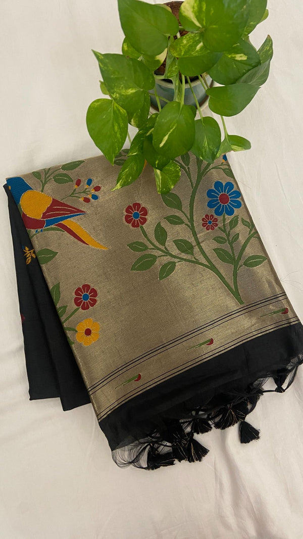 Paithani Border Saree