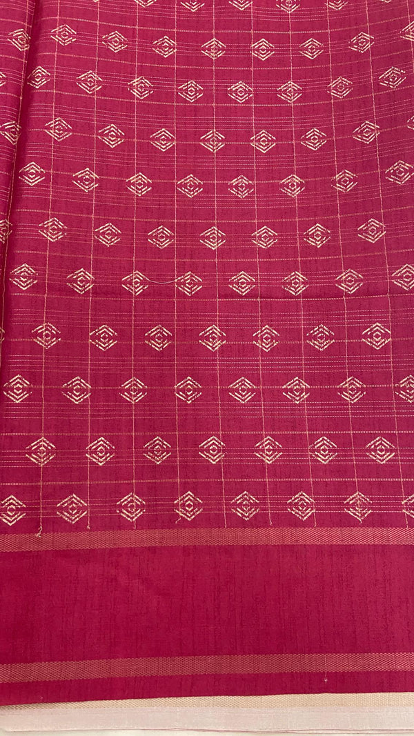 Semi Tussar Saree