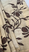 Linen saree