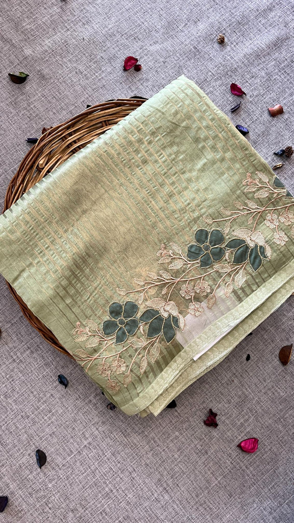 Pure Tissue Organza Saree