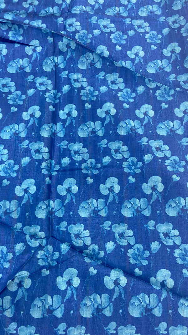 Satin Printed Saree