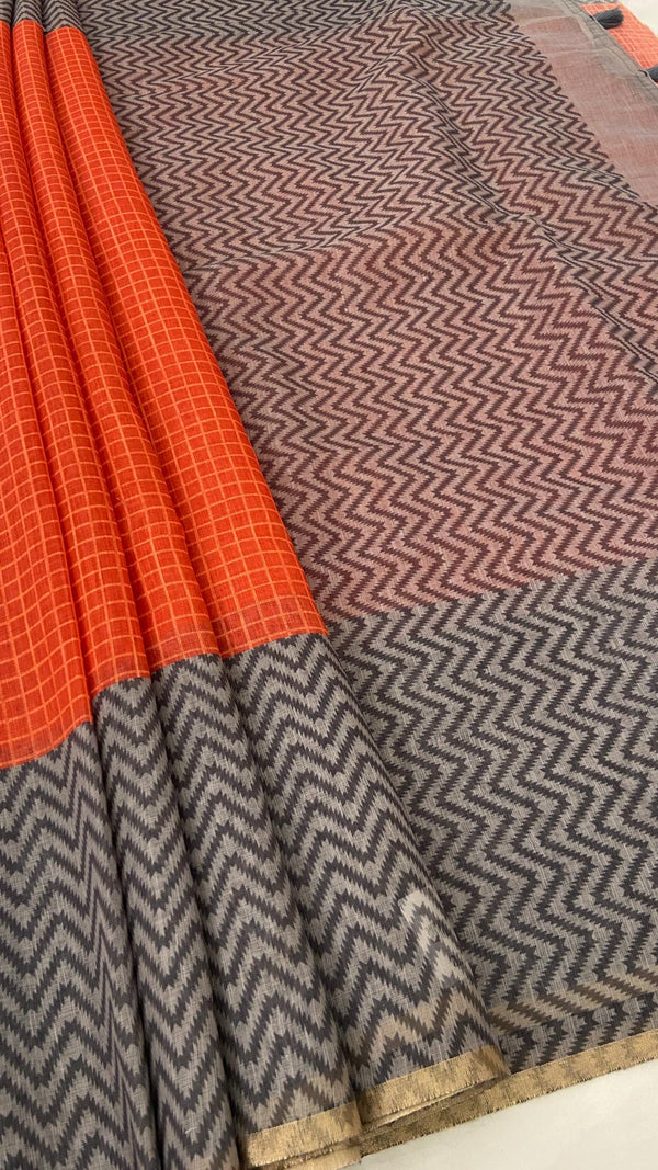 Linen Saree