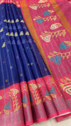 Linen Saree