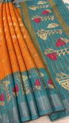 Linen Saree