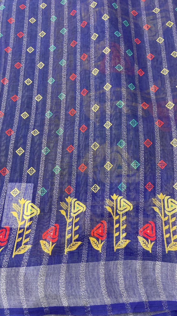 Linen Saree