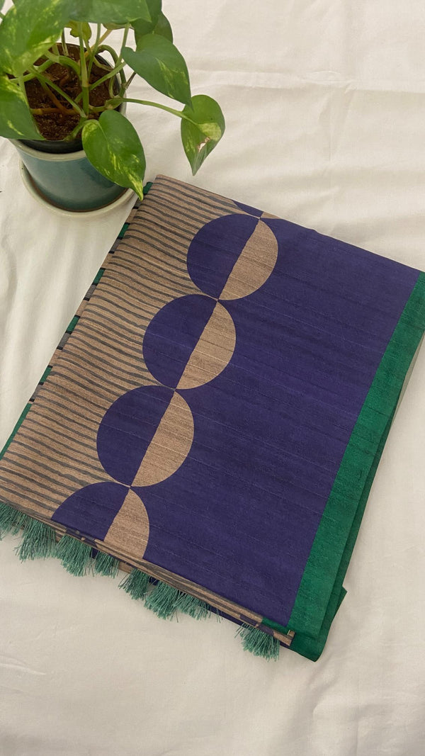 Semi Tussar Saree