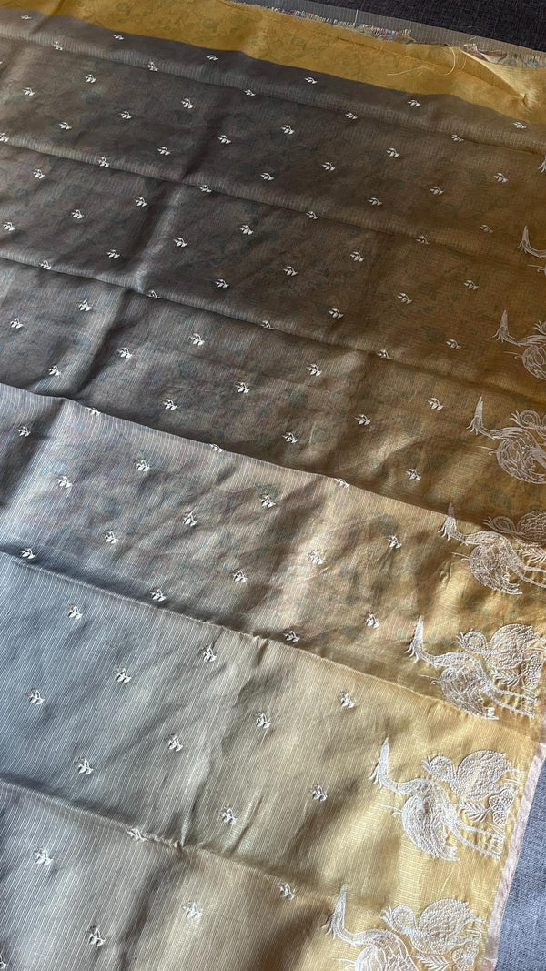 Pure Kota Saree -Dual tone