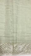 KOREAN CRUSHED ORGANZA SAREE