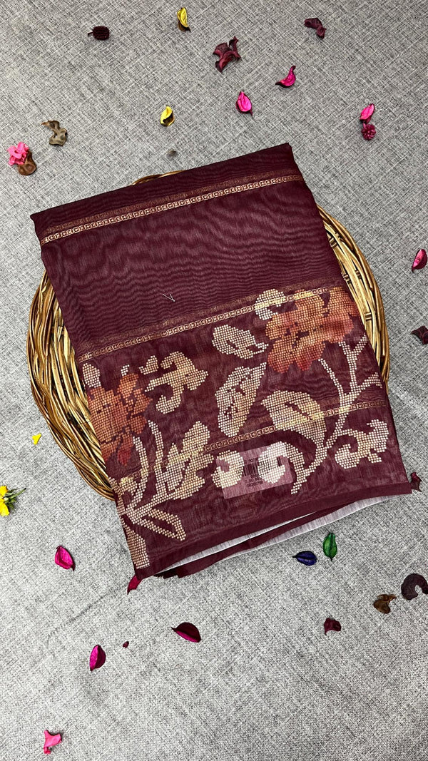 CHANDERI COTTON SAREE
