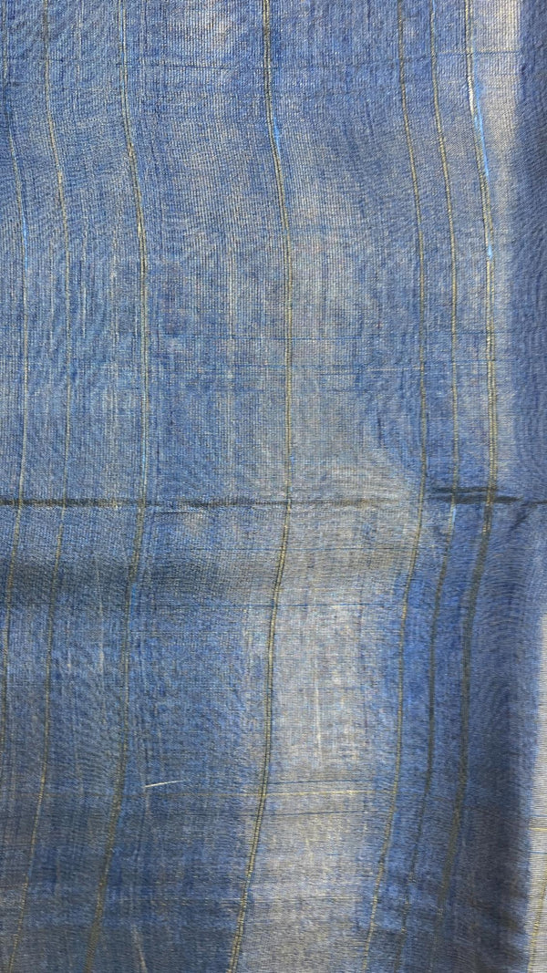 CHAPPA TISSUE TUSSAR SAREE