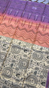 CHAPPA TISSUE TUSSAR SAREE
