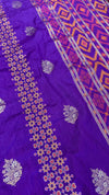 Swarna-Rajat Floral Banarasi Saree