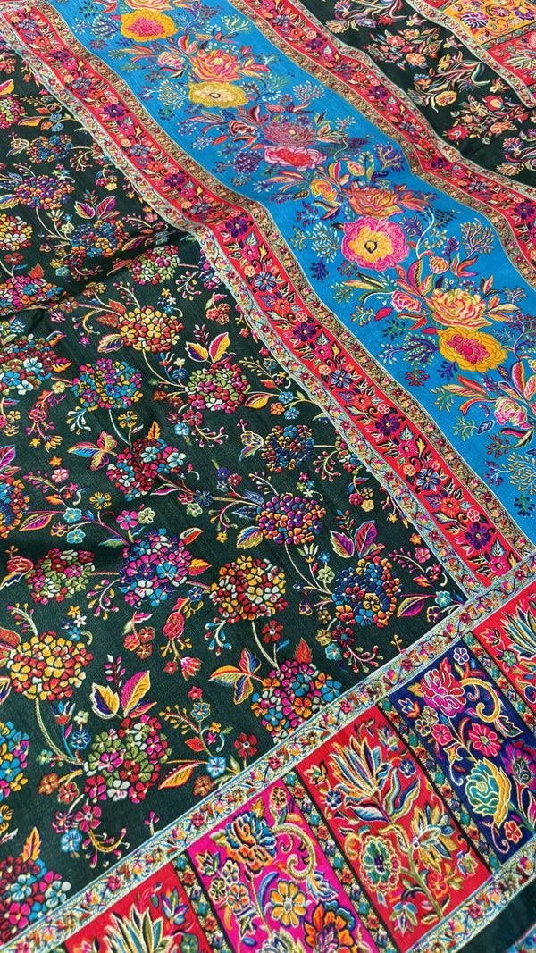 Semi Banarasi - Position Printed Saree