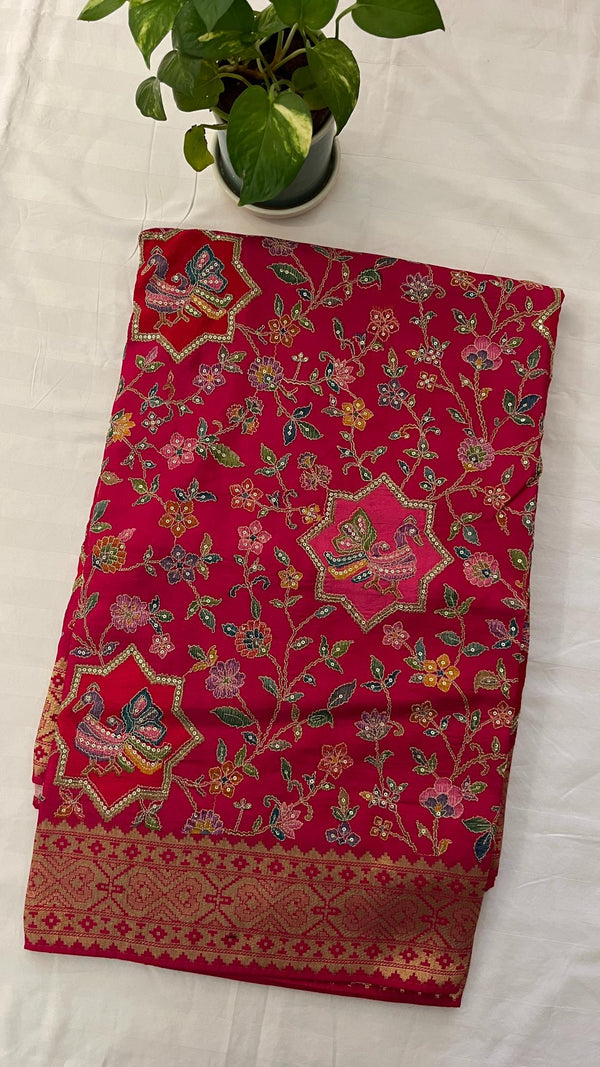Banarasi Georgette Saree