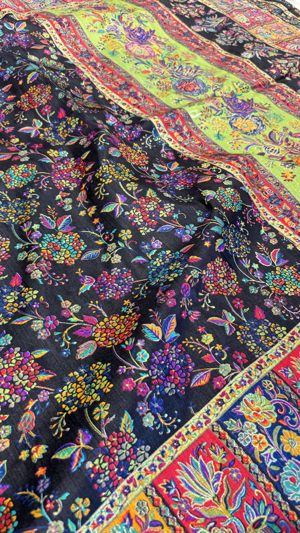 Semi Banarasi - Position Print