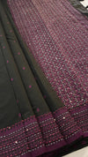 Cotton Saree with French Knot Embroidery